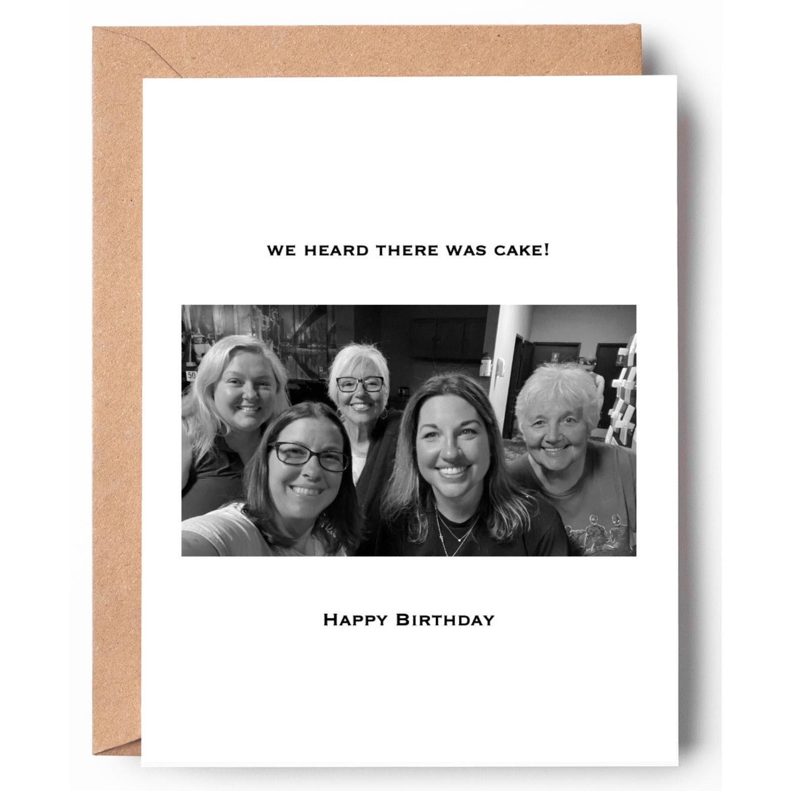 We heard there was cake! Happy Birthday