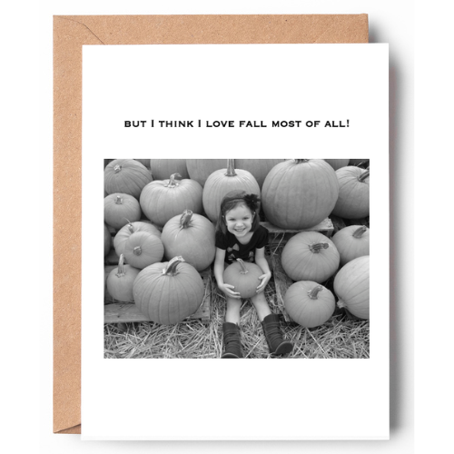 But I think I love fall most of all