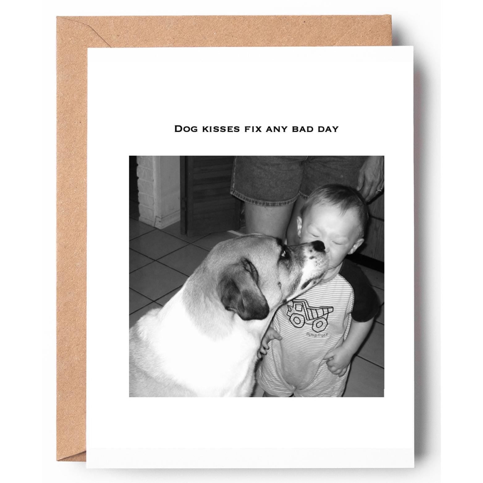 Dog kisses fix any bad day